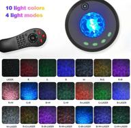 smart galaxy star projector with moon/nebula cloud/star, 360°rotation, alexa voice control & smart phone compatibility - ideal teen room decoration, kids night light, party, and home decor логотип