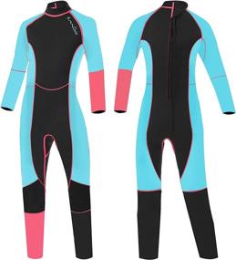 img 4 attached to OMGear Neoprene Swimming Swimsuit Snorkeling Sports & Fitness