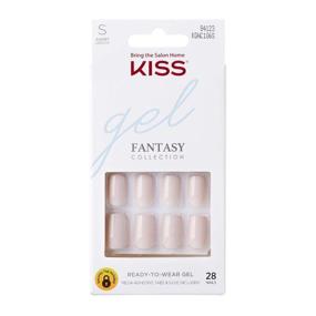 img 4 attached to KISS Fantasy Ready Adhesive Manicure