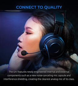 img 1 attached to 🎙️ Antlion Audio ModMic Uni: Attachable Noise-Cancelling Microphone with Mute Switch - Compatible with Mac, Windows PC, Playstation 4, Xbox One, and More