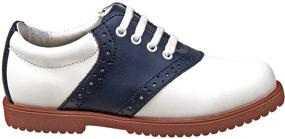 img 3 attached to Academie Gear Honor: Unisex Full Leather School Shoes for Style and Durability