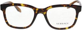 img 3 attached to Versace Mens VE3239 Eyeglasses Havana