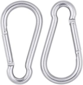 img 4 attached to AOWISH Stainless Carabiner Carabiners Camping