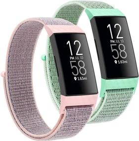 img 4 attached to Compatible Fitbit Adjustable Breathable Replacement Wellness & Relaxation