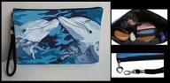 👜 stylish manatee large wristlet: promoting wildlife conservation through women's handbags & wallets logo