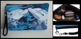 img 4 attached to 👜 Stylish Manatee Large Wristlet: Promoting Wildlife Conservation through Women's Handbags & Wallets