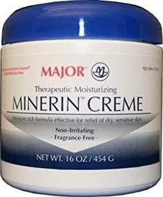 img 1 attached to 🧴 Minerin Therapeutic Moisturizing Cream 16oz - Ideal for Dry, Sensitive Skin (Pack of 4)