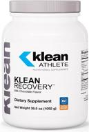 🥛 klean athlete - klean recovery - optimal muscle recovery after exercise - nsf certified for sport - 38.5oz - milk chocolate flavor logo