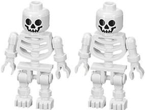 img 3 attached to 🧟 Enhance your LEGO Collection with the LEGO Skeleton Swivel 2 Pack Minifigure - Perfect for Spooky Adventures!
