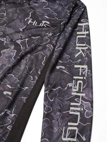 img 1 attached to HUK Men's Icon X Camo Hoodie: Long-Sleeve Fishing Shirt with UPF 50+