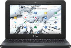 img 1 attached to 🔋 Dell Chromebook 11 3000 3100 11.6-inch Chromebook - 1366 x 768 - Celeron N4020 - 4GB RAM - 16GB Flash Memory - Chrome OS - Intel HD Graphics - English (US) Keyboard - Bluetooth - 14-Hour Battery Run Time