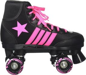 img 3 attached to 🌟 Epic Skates Star Vela: Идеальные классические каталки с высоким верхом для катания на роликах в помещении и на улице.