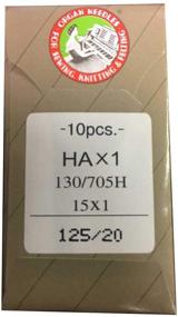 img 1 attached to Highly Versatile SZ 125/20 ORGAN Sewing Machine Needles - Perfect for 130/705 705H Leather, Denim, Sunbrella Projects