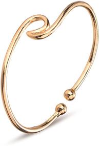 img 4 attached to MIXIA Bohemia Bracelet Bangle Adjustable