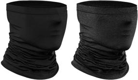 img 4 attached to Ultimate Multifunctional Neck Gaiter Mask for Men and Women: The Perfect Protective Gear