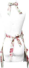 img 1 attached to 🌸 Bowbear Mom &amp; Me Floral Apron Set, Adult Size - Lovely Matching Apparel