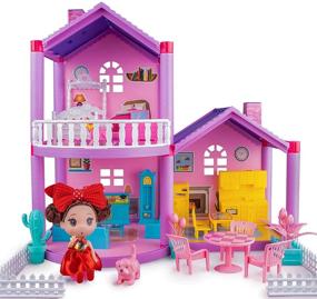 img 4 attached to Мебель для кукольного домика Armgic Аксессуары для малышей