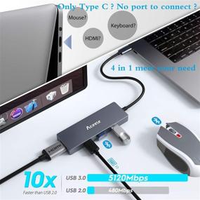 Plugable 2-in-1 USB Splitter with Dual USB 2.0 Ports, Compatible with  Windows, Linux, macOS, Chrome OS, USB Multiport Hub for Laptops