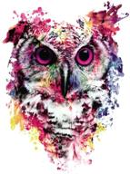 🦉 stunning 5d diamond painting kit: diy crystal rhinestone owl art craft for home décor - mxjsua logo