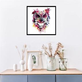 img 2 attached to 🦉 Stunning 5D Diamond Painting Kit: DIY Crystal Rhinestone Owl Art Craft for Home Décor - MXJSUA