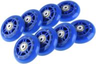 🛼 fonlam inline skate wheels: the ideal replacement set for beginner roller blades - premium quality with bearings, set of 8 logo