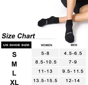 img 3 attached to Fitrell Women's Running Ankle Socks - 6 Pack for Optimal Comfort and Support