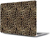 larteen matte shine through hardshell case cover for macbook pro 16&#34 laptop accessories logo