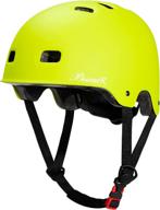 🛴 multi-sport skateboard bike helmet - lightweight adjustable ventilation helmet for kids youth adults - impact resistant safety helmet for bmx, inline cycling, roller skating, and scooter логотип