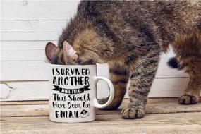 img 1 attached to 🙄 I Survived Another Meeting That Could Have Been An Email - 11oz Ceramic Coffee Mug - Sarcastic Office Meeting Gag - Funny Gifts For Bosses, CEOs, Managers, Employees, Family And Friends - By CBT Mugs