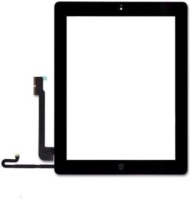 img 2 attached to 📱 Fixcracked iPad 4 Touch Screen Replacement Parts Digitizer Glass Assembly + Professional Tool Kit - Black