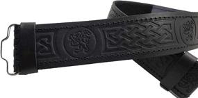 img 2 attached to 👔 Highland Leather Men's Belts: AAR Scottish Accessories Collection