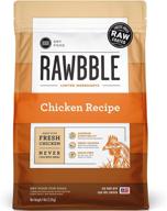 🐶 bixbi rawbble dry dog food: wide range of flavors, available in 4 & 24 pounds logo