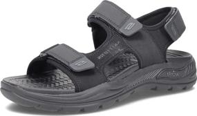 img 4 attached to Skechers Arch Fit Motley Black Men's Shoes