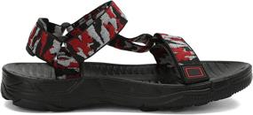 img 1 attached to Ultimate Outdoor Adventure: Shadowfax Sandals - Adjustable Boys' Hiking Shoes & Sandals