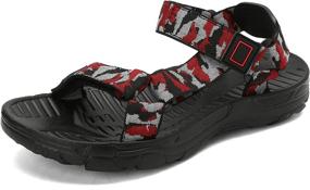 img 4 attached to Ultimate Outdoor Adventure: Shadowfax Sandals - Adjustable Boys' Hiking Shoes & Sandals