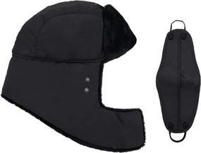 img 3 attached to Durio Trapper Trooper Russian Ushanka Outdoor Recreation and Outdoor Clothing