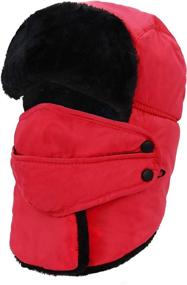 img 4 attached to Durio Trapper Trooper Russian Ushanka Outdoor Recreation and Outdoor Clothing