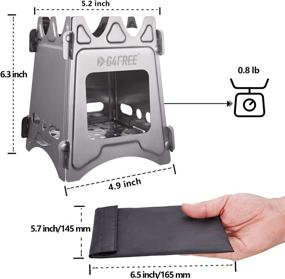 img 3 attached to G4Free Camping Portabel Stainless Traveling