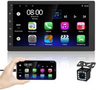 🚗 unitopsci double din android car stereo with gps bluetooth 7 inch 2.5d touch screen multimedia in-dash navigation stereo, wifi, fm radio, dvr, dual usb, mirror link, backup camera support logo