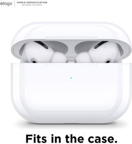 img 3 attached to Elago AirPods Pro насадки на ушные вставки Plus с интегрированными наконечниками, разработанные для Apple AirPods Pro [помещаются в чехол] [6 пар: 2 больших, 2 средних, 2 маленьких] [зарегистрированный патент в США] (накапливающийся синий)