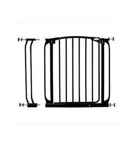 img 1 attached to 🚧 Dreambaby Chelsea Auto-Close Baby Safety Gate-Black (28-35.5 inches Wide) -Model L794B: Safe and Convenient Baby Proofing Solution