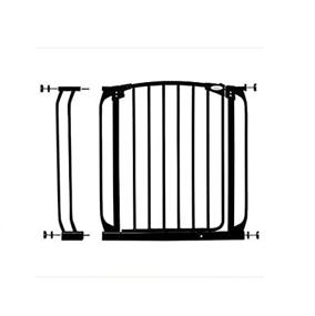 img 4 attached to 🚧 Dreambaby Chelsea Auto-Close Baby Safety Gate-Black (28-35.5 inches Wide) -Model L794B: Safe and Convenient Baby Proofing Solution