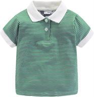 👕 littlespring kids polo shirt | short sleeve summer holiday wear logo