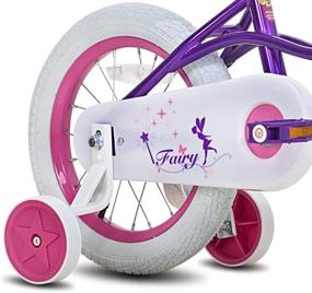 img 1 attached to 🟣 JOYSTAR Purple Toddler Training Wheels