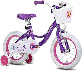 img 4 attached to 🟣 JOYSTAR Purple Toddler Training Wheels
