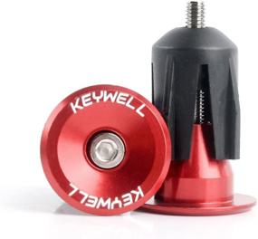 img 3 attached to 🚲 Enhance Your Bike's Style and Safety with KEYWELL Bar End Plugs - Top-Quality Handlebar End Caps for Bicycles, Road Bikes, Mountain Bikes, BMX, MTB, and Fixies (Aluminum, 2 Count)