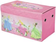 disney princess pink collapsible storage trunk: optimized for easy search logo