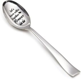 img 1 attached to ☕ Personalized Spoon for Coffee Lovers - Eternal Bond Engraved Gift