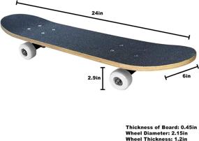 img 1 attached to 🛹 Beginner Girls' Complete Cruiser Skateboard – Enhanced for SEO