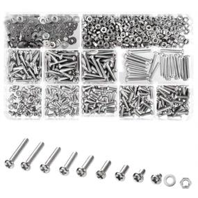 img 4 attached to 🔩 QLOUNI Stainless Steel Phillips Machine Assortment